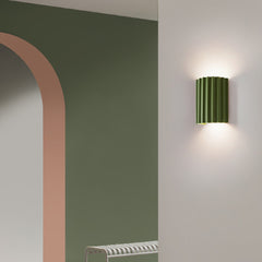 Modern Wall Sconce, Up and Down Wall Mount Light, Cylinder Wall Light, Resin Hallway Corridor Entrance Wall Sconce Lamp
