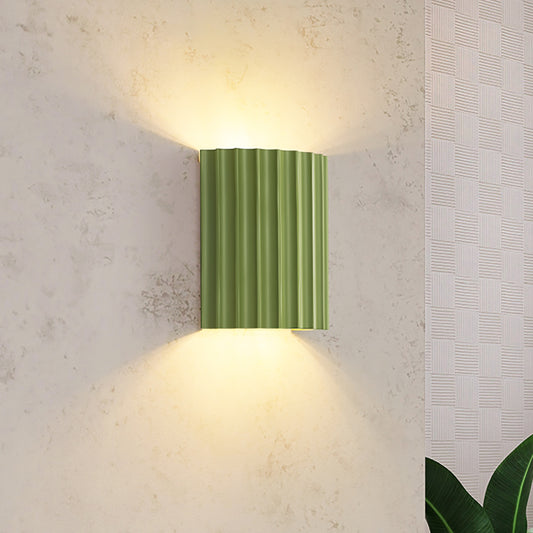 Modern Wall Sconce, Up and Down Wall Mount Light, Cylinder Wall Light, Resin Hallway Corridor Entrance Wall Sconce Lamp