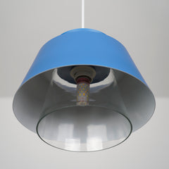Aeyee Modern Pendant Light Fixture, Glass Hanging Light, Clean Ceiling Pendant Light for for Dining Room Kitchen Island