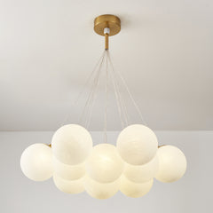 Bubble Chandelier Lighting - Aeyee Globe Shape Pendant Light, Glass Chandelier, Elegant Hanging Lamp for Dining Room, Kids Room