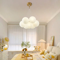 Bubble Chandelier Lighting - Aeyee Globe Shape Pendant Light, Glass Chandelier, Elegant Hanging Lamp for Dining Room, Kids Room