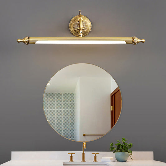 Bathroom Vanity Light Fixture - Aeyee Dimmable Mirror Lamps, Adjustable LED Elegant Wall Sconce Makeup Light for Bedroom Dressing Room