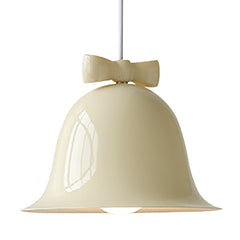 Aeyee Cute Bell Pendant Lighting, 1 Light Metal Hanging Light Fixture, Small Ceiling Pendant Light for Girl's Room Kitchen Island