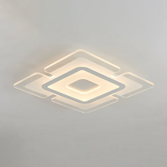 Aeyee Modern LED Ceiling Lights Minimalist Ceiling Mount Lighting Dimmable Bedroom Bright Lighting Fixture