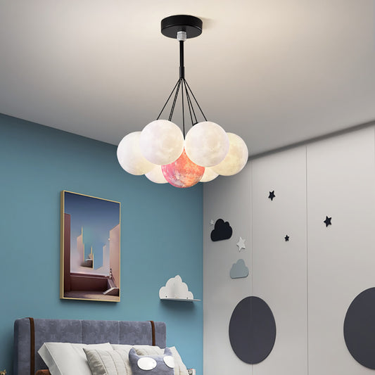 Bubble Chandelier - Aeyee Ball Shape Pendant Light, Decorative Hanging Lamp for Living Room Dining Room Bedroom