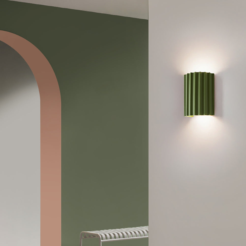 Aeyee Modern Wall Sconce, Up and Down Wall Mount Light, Cylinder Wall ...