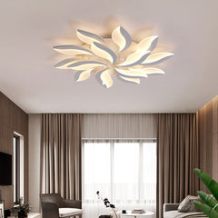 Aeyee Petal Flush Mount Ceiling Light, LED Dimmable Ceiling Light, Modern Flower Ceiling Lamp Fixture for Living Rooms, Dining Room