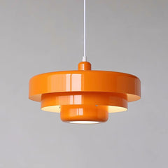 Aeyee Cake Shape Pendant Light Fixture, Modern Round Hanging Light, Multi Tiers Hanging Pendant Light for Bedroom Kitchen