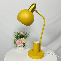 Aeyee Colorful Reading Light, Small Table Lamp with Pen Holder, Adjustable Desk Lamp for Bedroom Dorm Room Nightstand