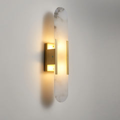 Aeyee Marble Wall Sconce, Modern Wall Mounted Lamp, Clean Design Wall Light for Stairway Bedroom