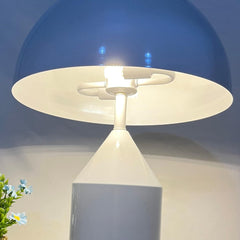 Aeyee Mushroom Bedside Lamp, Modern Table Lamp with Heavy Base, Dome Shaped Night Light, Accent Lamp for Bedroom Reading Nightstand
