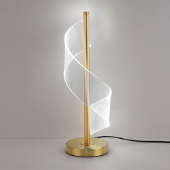Aeyee LED Table Lamp, Gold Bedside Lamp, Touch Lamp, Dimmable Night Light for Bedroom Reading Nightstand