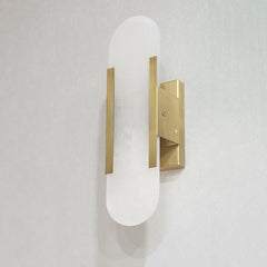 Aeyee Marble Wall Sconce, Modern Wall Mounted Lamp, Clean Design Wall Light for Stairway Bedroom