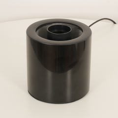 Aeyee Mushroom Shape Bedside Lamp with Marble Base, Glass Table Lamp, Small Night Light for Bedroom Office Nightstand