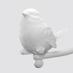 Aeyee Bird Wall Sconce, Classy Wall Mount Light with Glass Shade, Cute Wall Lamp for Living Room, Bedroom