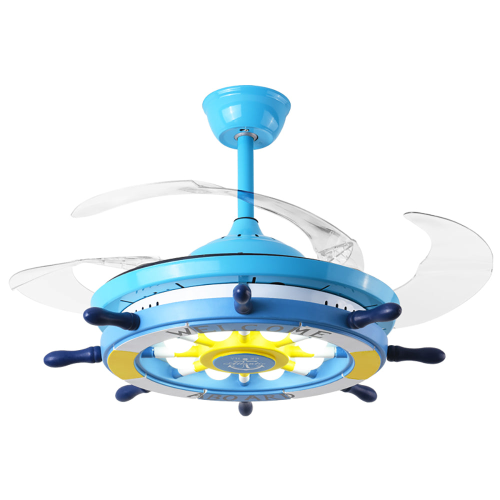 Aeyee Nautical Ceiling Fan With Lights