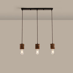 Aeyee Vintage Resin Pendant Light, Branch Simple Ceiling Hanging Lamp for Kitchen Island, Dining Room