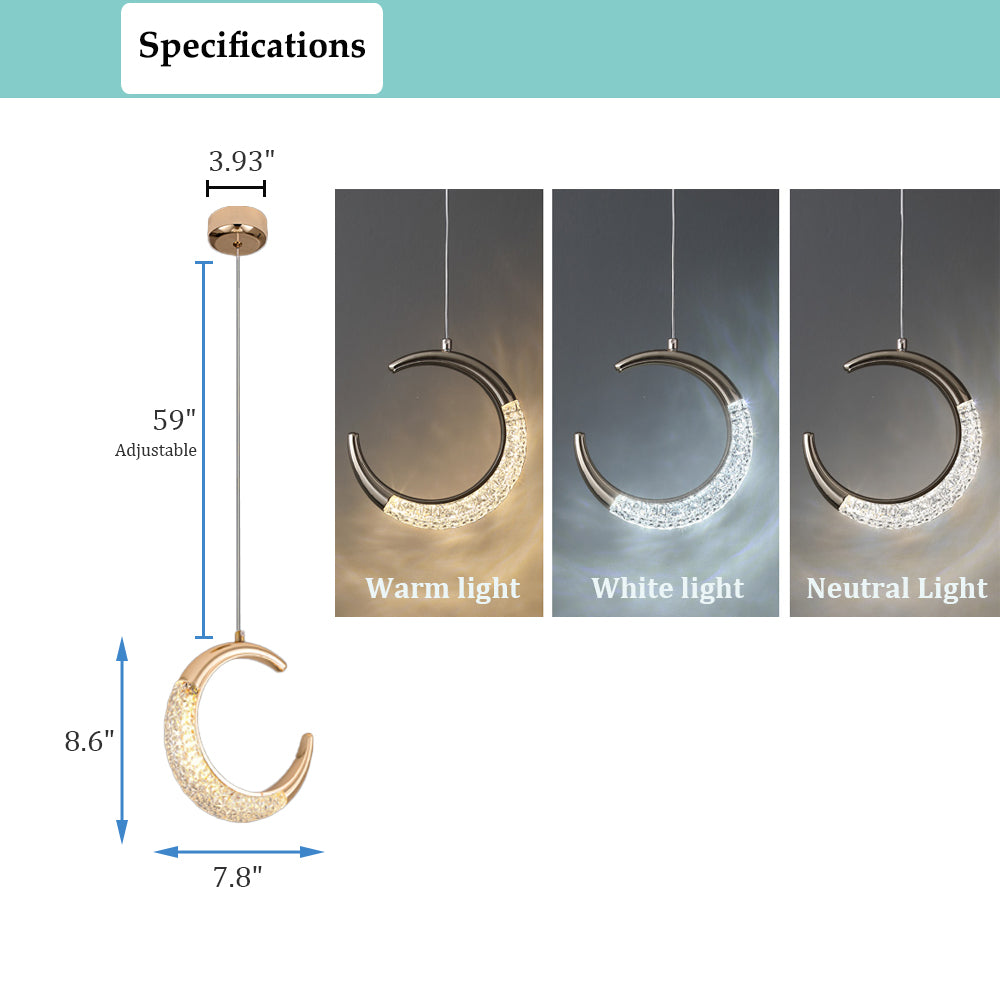 Crescent Led Light Crescent Moon Shaped Light