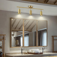 Aeyee Gold Track Lighting, Modern Spot Lights, Rotatable Light Heads, Ceiling Lights Fixtures