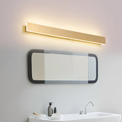 Modern LED Wall Sconce - Aeyee Bathroom Vanity Light Slim Gold Contemporary Light for Living Room, Bedroom, Hallways