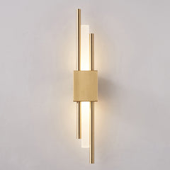 Aeyee LED Wall Sconce Lighting, Modern Vanity Light Fixture, 4000K Bath Light with Acrylic Shade