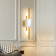 Aeyee LED Wall Sconce Lighting, Modern Vanity Light Fixture, 4000K Bath Light with Acrylic Shade