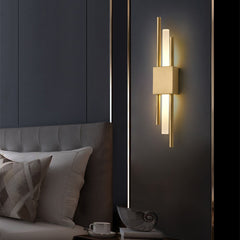 Aeyee LED Wall Sconce Lighting, Modern Vanity Light Fixture, 4000K Bath Light with Acrylic Shade