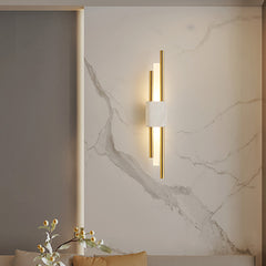 Aeyee LED Wall Sconce Lighting, Modern Vanity Light Fixture, 4000K Bath Light with Acrylic Shade